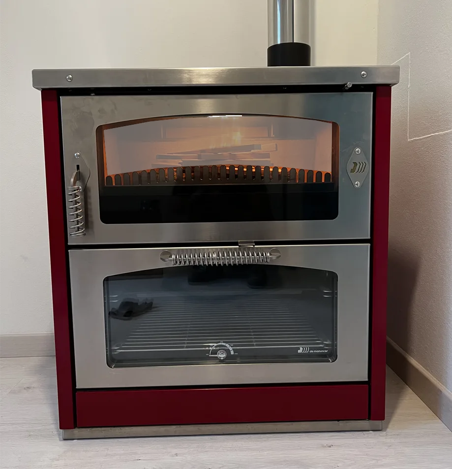 stufa inox installata da FERBOS 2.0